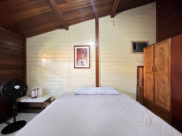 Casa de praia em condomínio com ar-condicionado e piscina