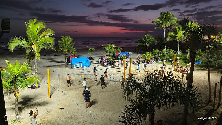 Casa de praia em Condomínio, Ar e Piscina c/ Hidro