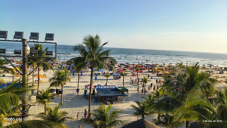 Casa de praia em Condomínio, Ar e Piscina c/ Hidro
