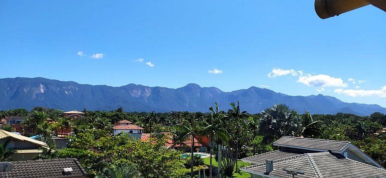 Casa de praia em Condomínio, Ar e Piscina c/ Hidro