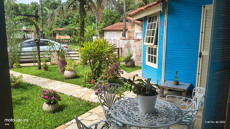 Casa Aconchegante na Praia com Piscina em Cond.