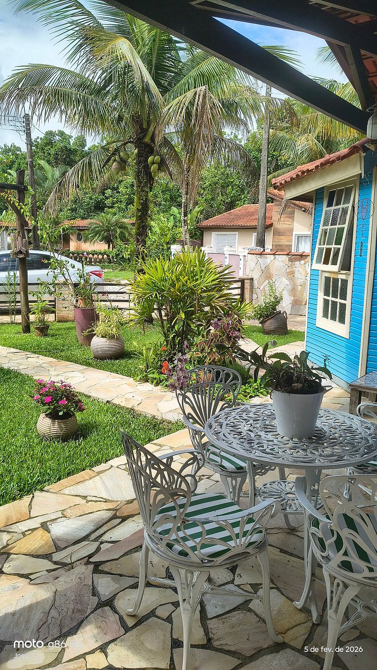 Casa Aconchegante na Praia com Piscina em Cond.
