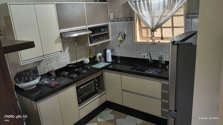 Casa Aconchegante na Praia com Piscina em Cond.