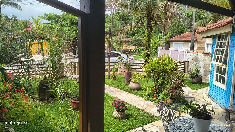 Casa Aconchegante na Praia com Piscina em Cond.