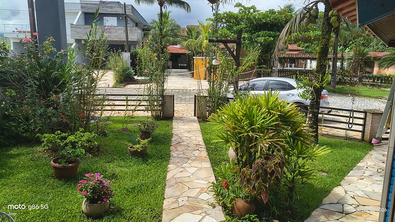 Casa Aconchegante na Praia com Piscina em Cond.