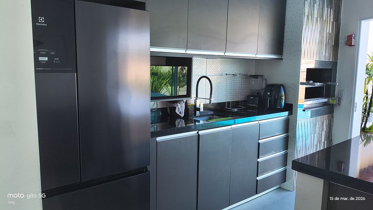 Casa Asobradada,(triplex) 5 suites