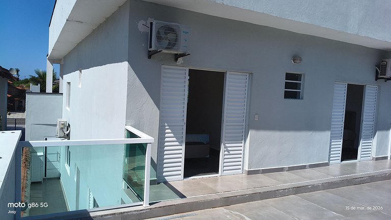 Casa Asobradada,(triplex) 5 suites