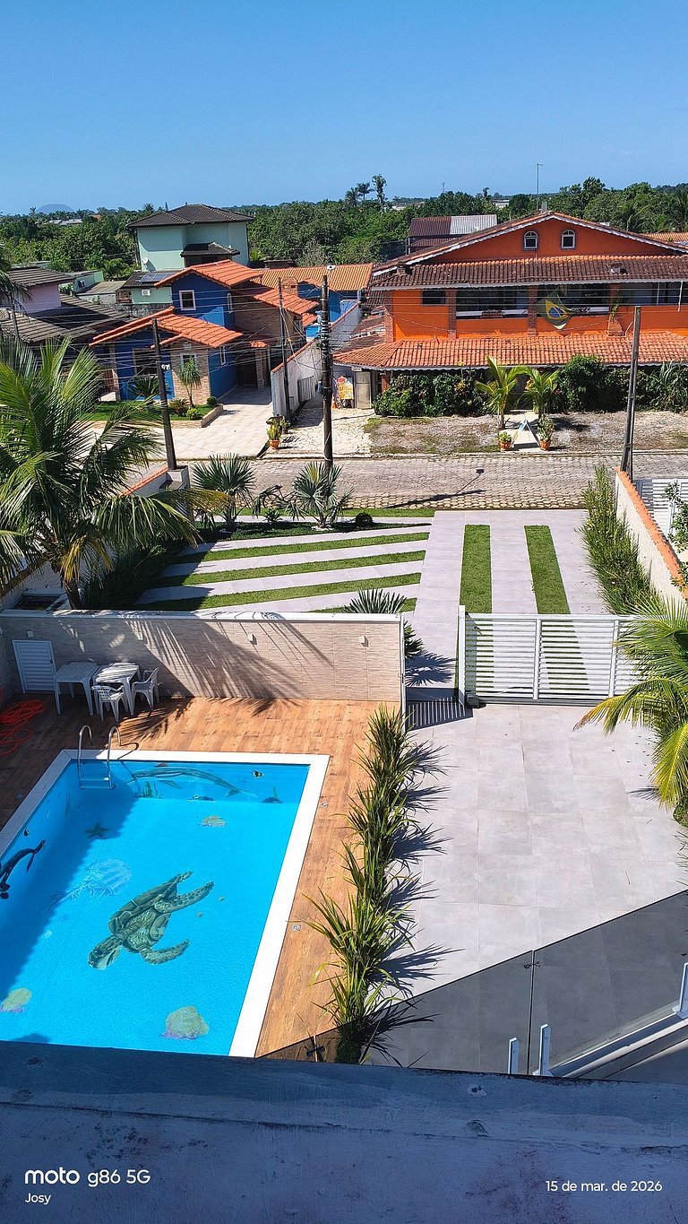 Casa Asobradada,(triplex) 5 suites