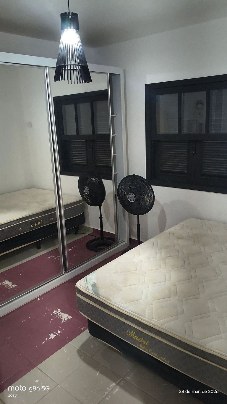 Vilagio Pé na Areia, Morada da Praia, acomoda até 6 pessoas