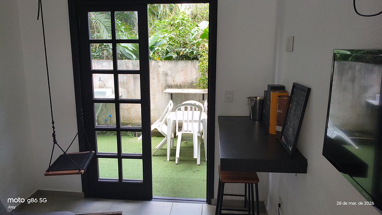 Vilagio Pé na Areia, Morada da Praia, acomoda até 6 pessoas