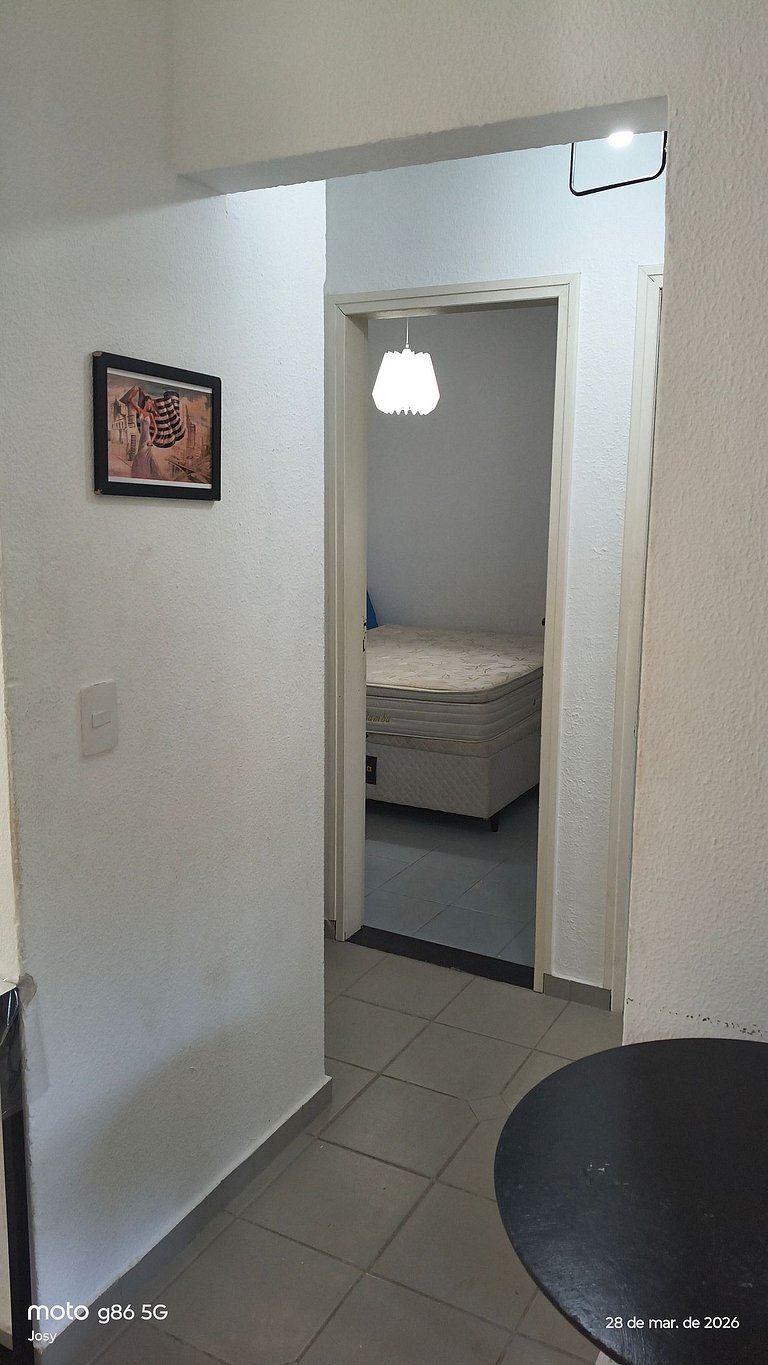 Vilagio Pé na Areia, Morada da Praia, acomoda até 6 pessoas