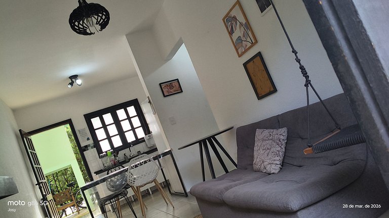 Vilagio Pé na Areia, Morada da Praia, acomoda até 6 pessoas